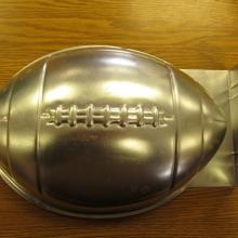 football cake pan