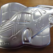 car racecar cake pan