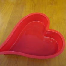 heart cake pan silicone 