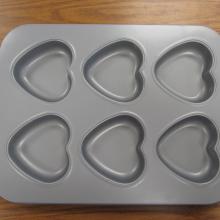 small heart shaped muffin tin