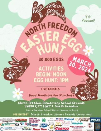 2024 Egg Hunt on March 30 starting at noon